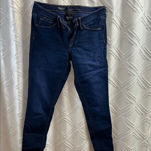 Mossimo Supply Co. Dark Blue Skinny Jeggings